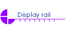 Display rail